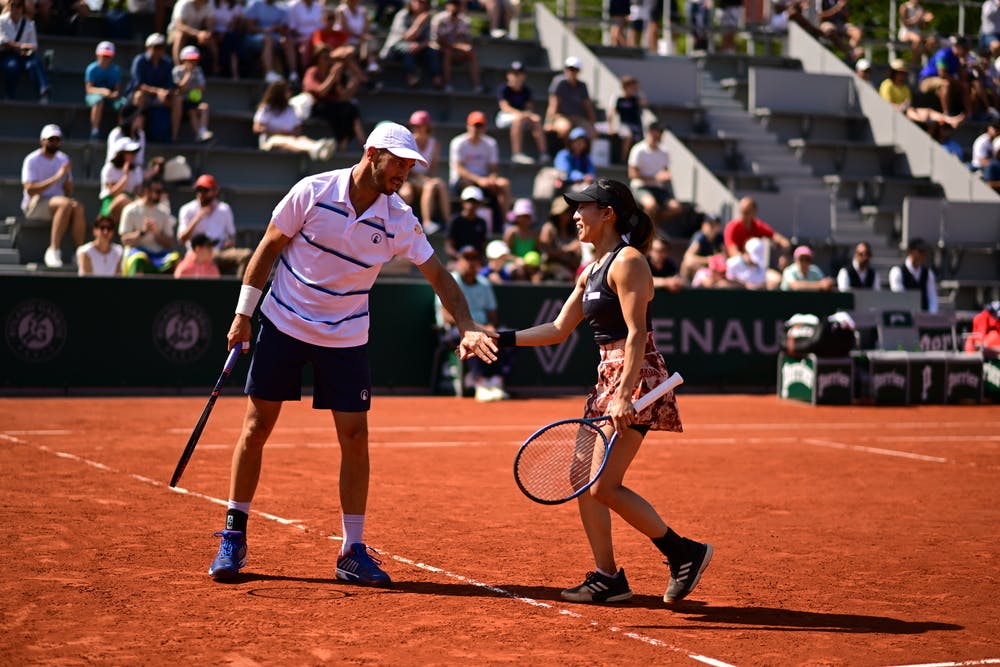 Miyu Kato, Tim Puetz, Roland-Garros 2023, mixed doubles quarter-finals