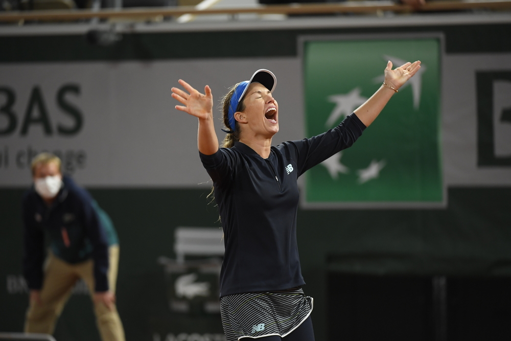 Danielle Collins, Roland-Garros 2020, 3e tour 