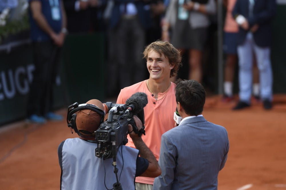 Alexander Zverev interview Roland-Garros 2018.