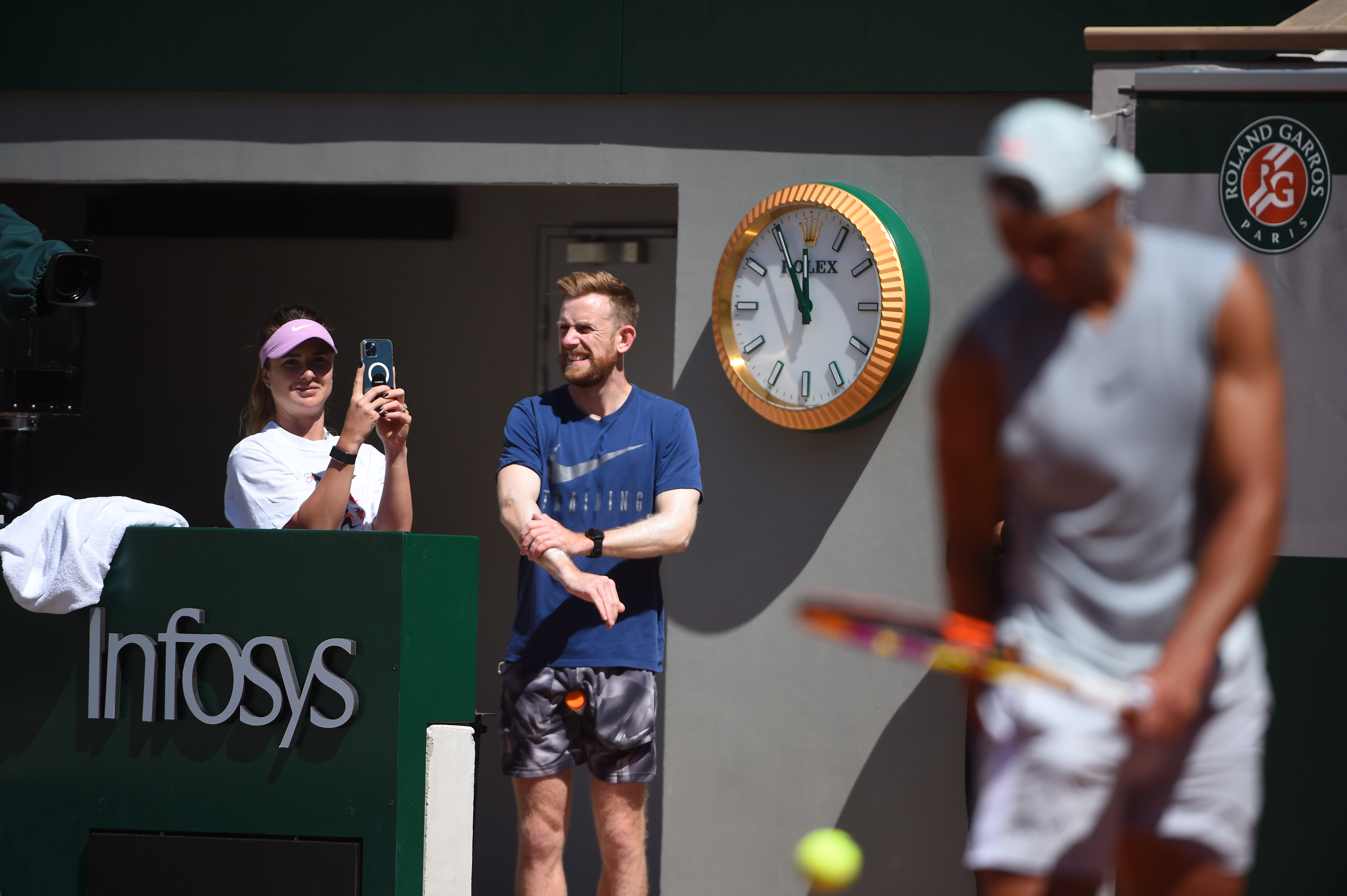 Ils prennent leurs marques - Roland-Garros - Le site officiel du Tournoi  de Roland-Garros 2022