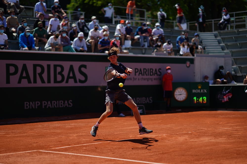 Andrey Rublev Roland Garros 2021