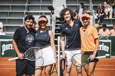Sebastien Grosjean, Shirine Boutella, Cesar de Rummel et Tatiana Golovin / Finale Stars Set et Match 2022
