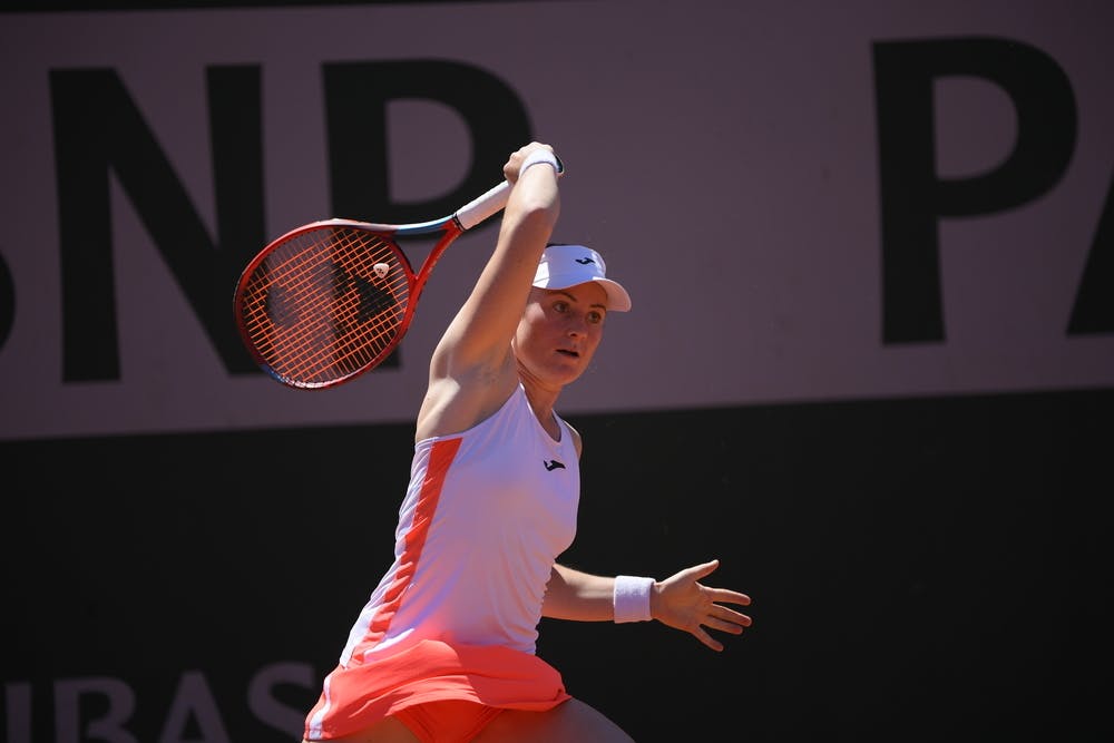 Tamara Zidansek, Roland Garros 2021, first round