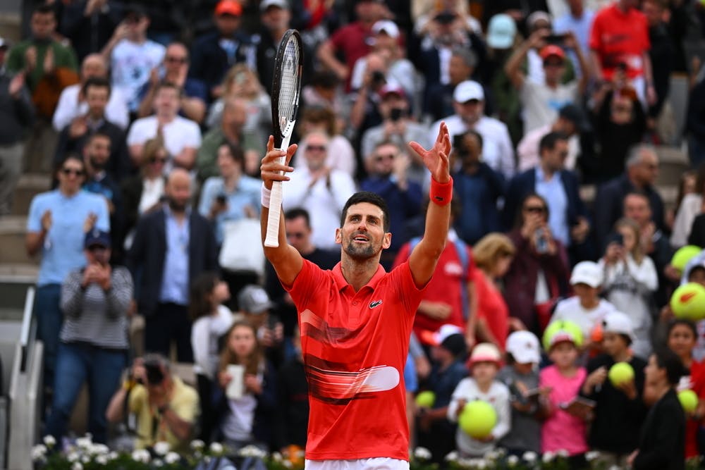 Novak Djokovic, 2e tour, Roland-Garros 2022