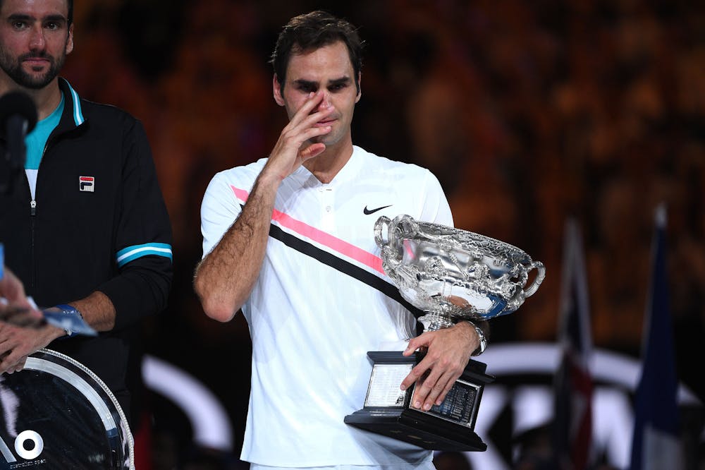Roger Federer / Open d'Australie 2018