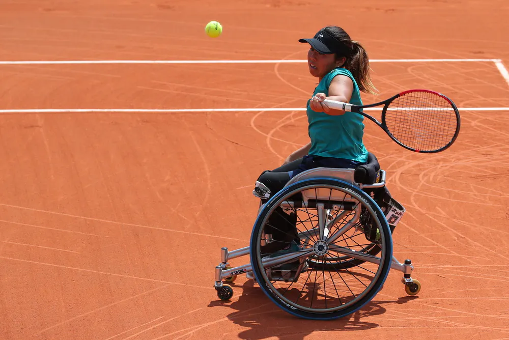 Yui Kamiji, Roland Garros 2019, Simple Dames Tennis Fauteuil, 1er Tour Yui Kamiji, Roland Garros 2019, Simple Dames Tennis Fauteuil, 1er Tour