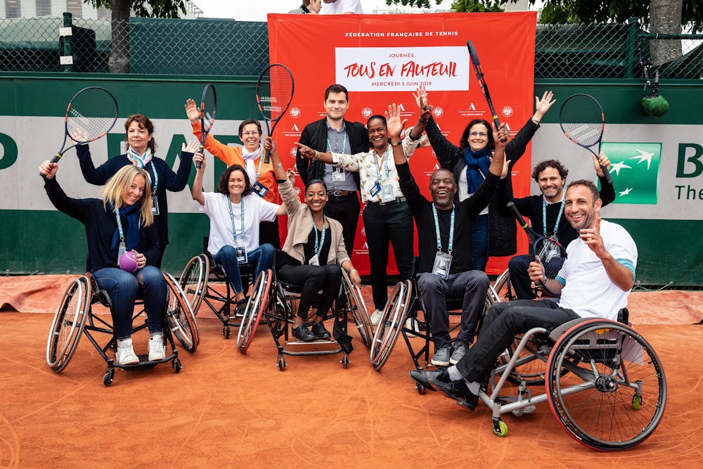 Journée Tous en fauteuil Roland-Garros 2019