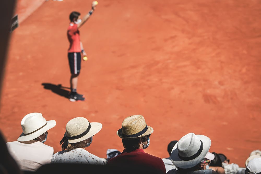 Spectateurs Roland-Garros 2021