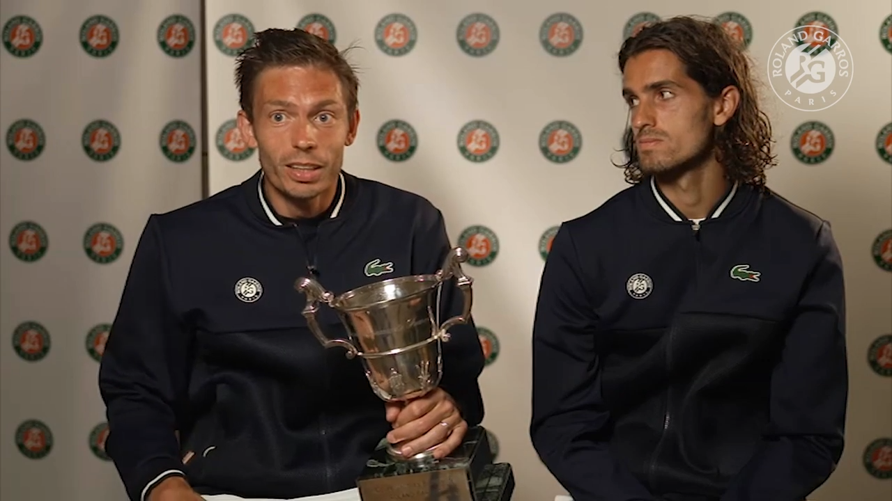 Pierre-Hugues Herbert et Nicolas Mahut - Interview finale double