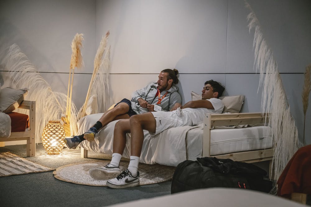 Quiet Rooms, player services, Roland Garros 2022