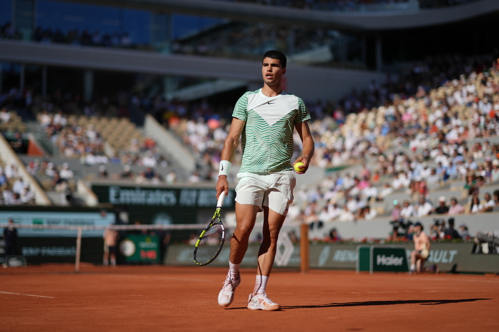 Carlos Alcaraz, Roland-Garros 2023, second round