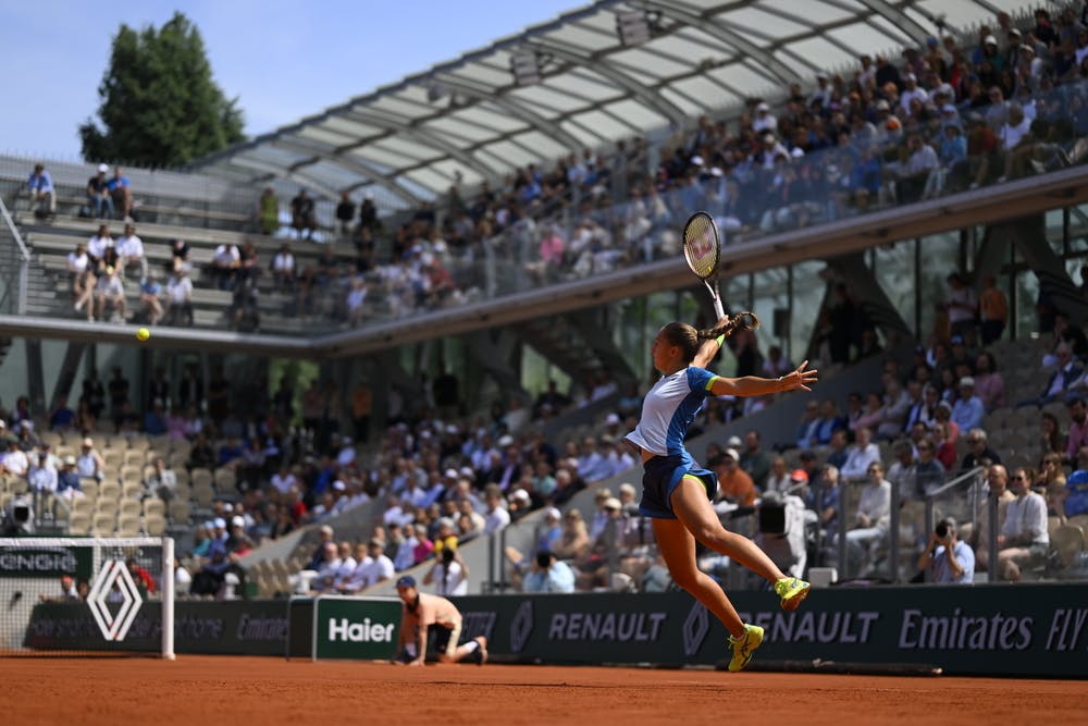 Diane Parry, first round, Roland-Garros 2023