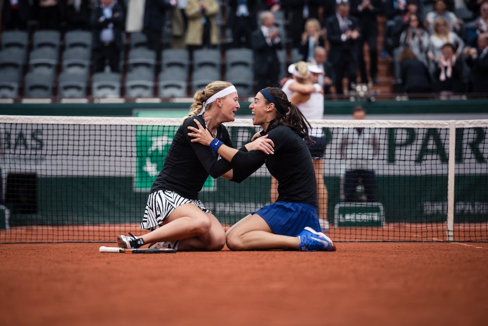 Kristina Mladenovic & Caroline Garcia / Roland-Garros 2016