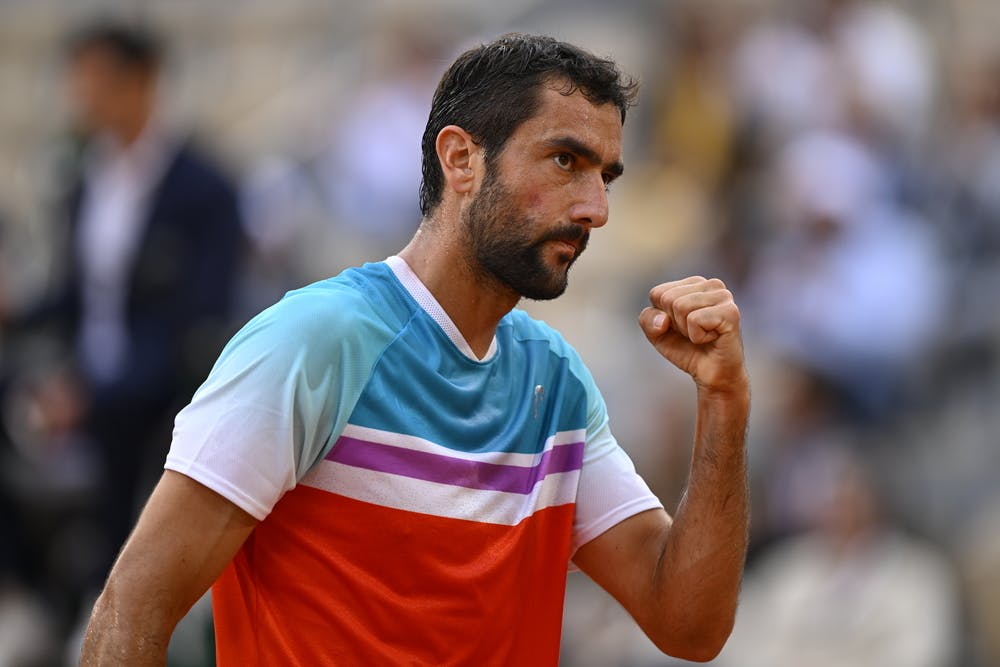 Marin Cilic, demi-finales, Roland-Garros 2022