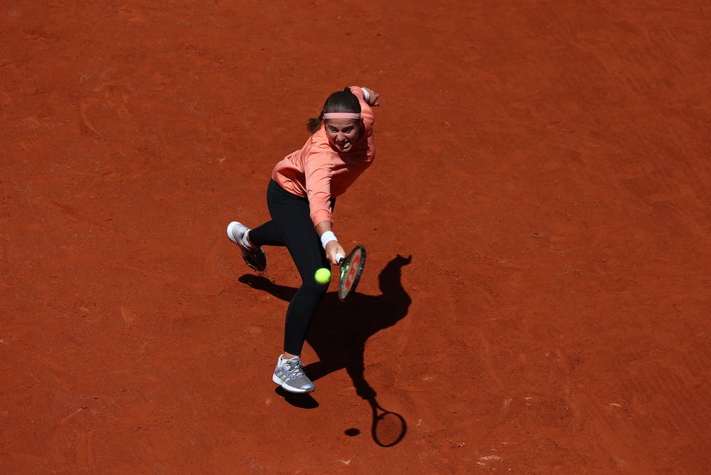 Jelena Ostapenko, Roland-Garros 2023, practice