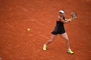 Roland-Garros 2018, Caroline Wozniacki, 3e tour