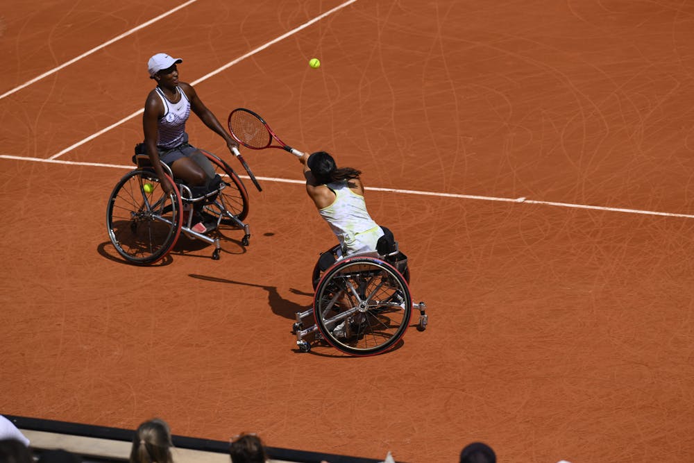 Yui Kamiji, Kgothatso Montjane, Roland-Garros 2023, women's wheelchair doubles semi-finals