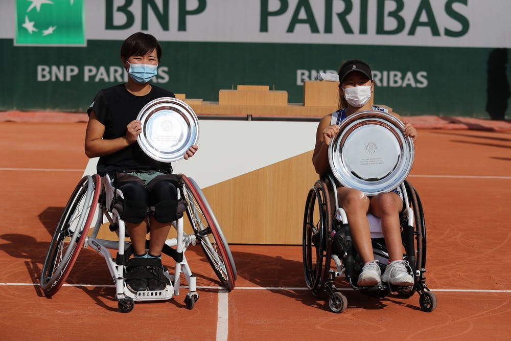 Yui Kamiji, Momoko Ohtani, Roland-Garros 2020, trophées
