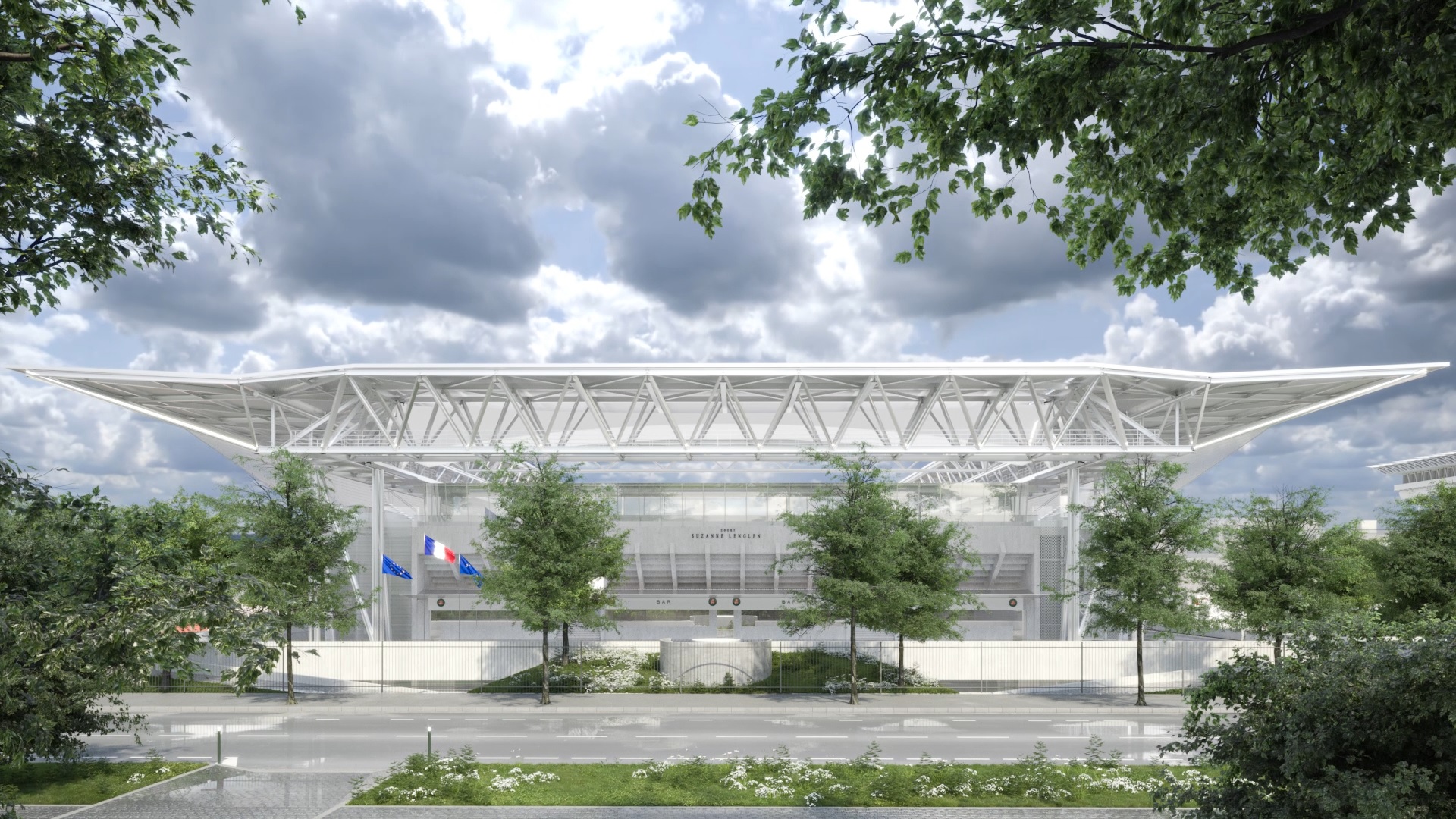 Roland-Garros 2024: A Retractable Roof On Court Suzanne-Lenglen ...