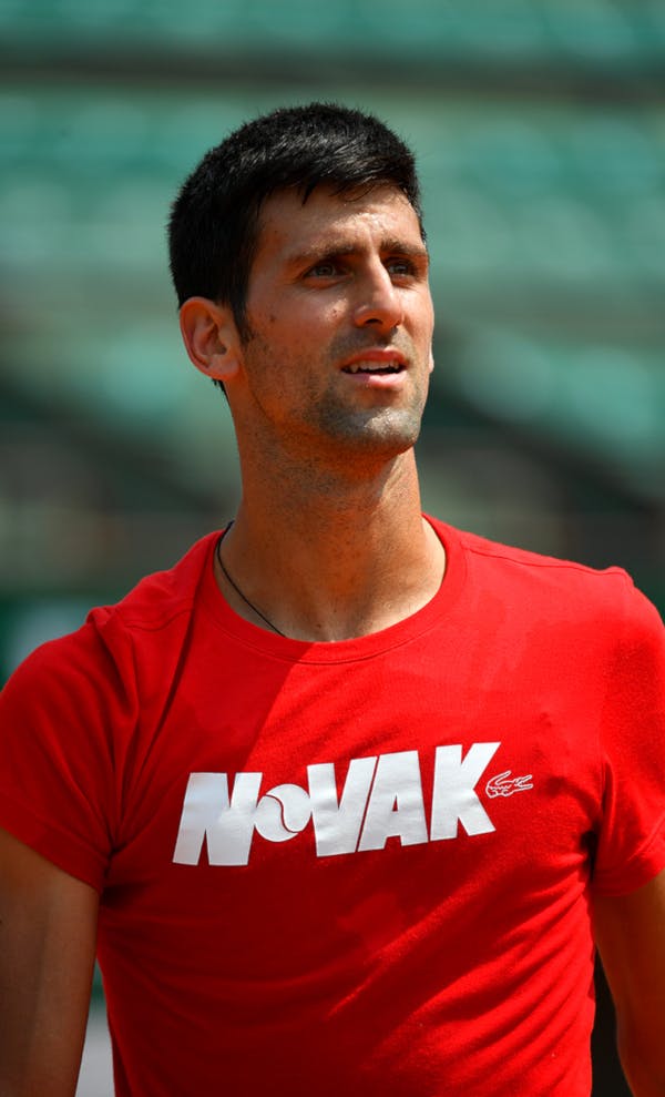 Roland Garros 2018, Novak Djokovic, entraînement, practice