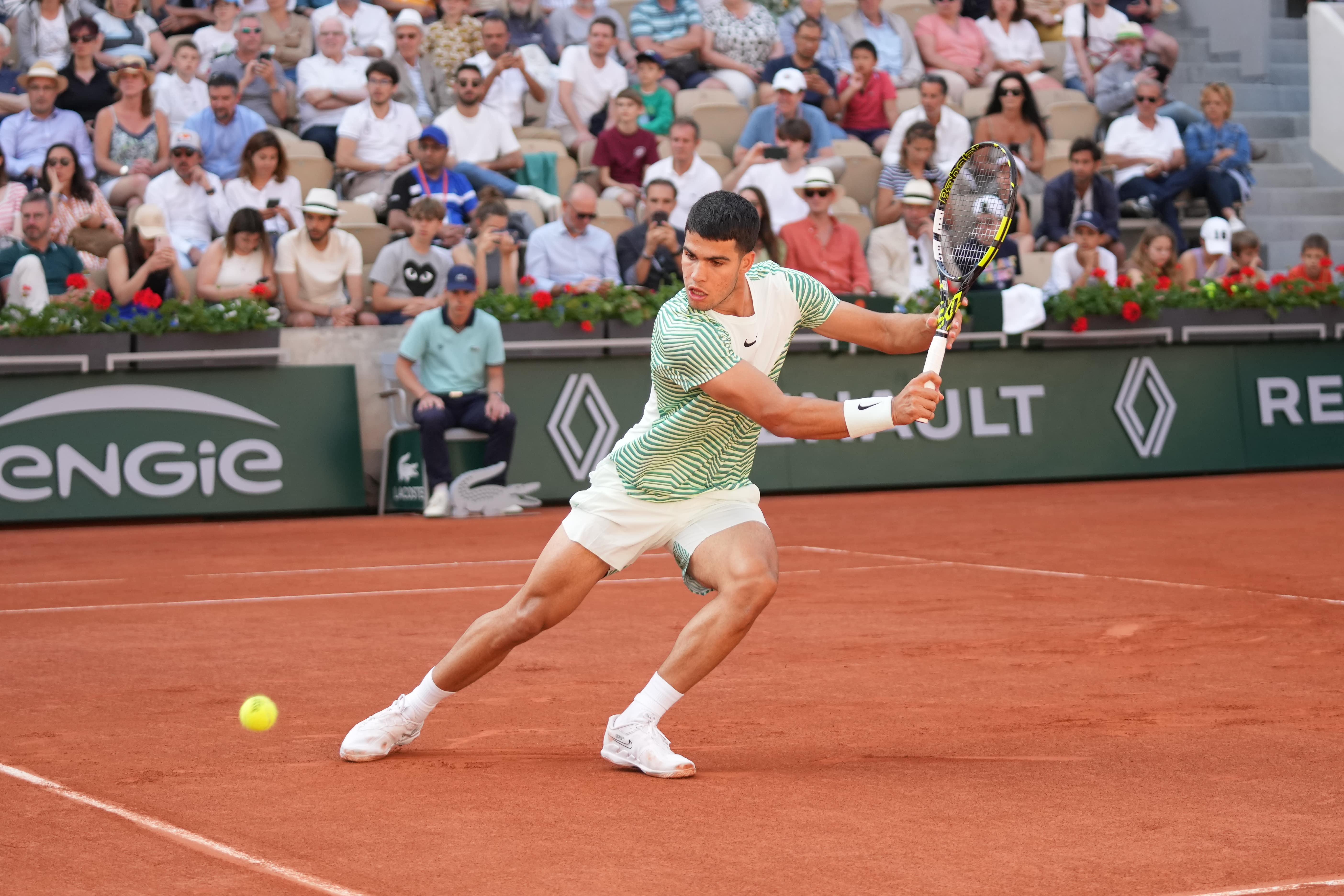 Carlos Alcaraz, Roland-Garros 2023, first round