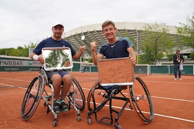Sam Schroder et Niels Vink / Finale double quad Roland-Garros 2022