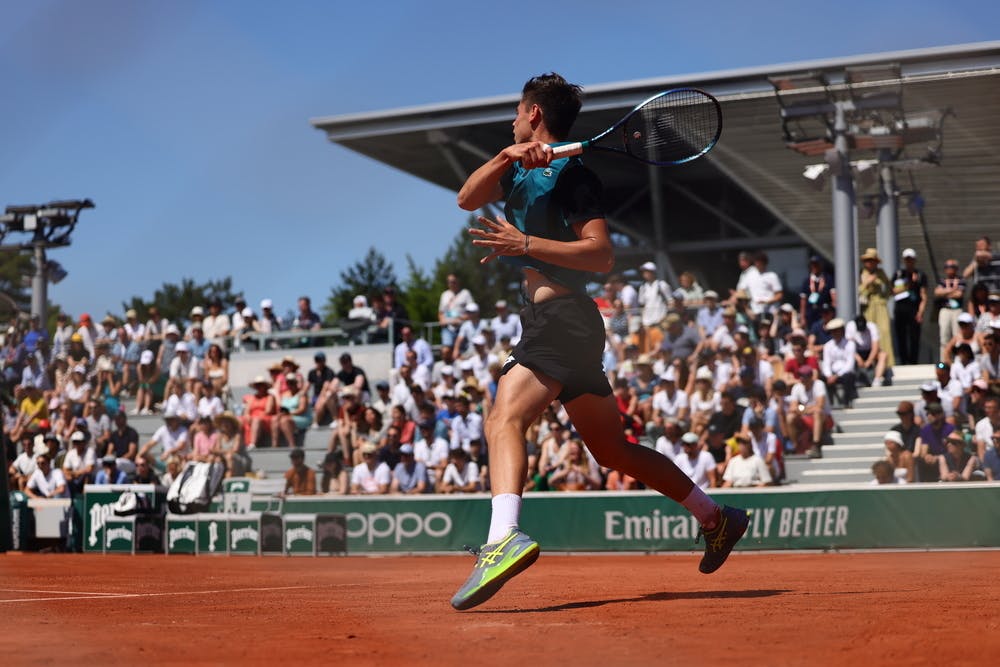 Arthur Gea, boys' singles, first round, Roland-Garros 2023