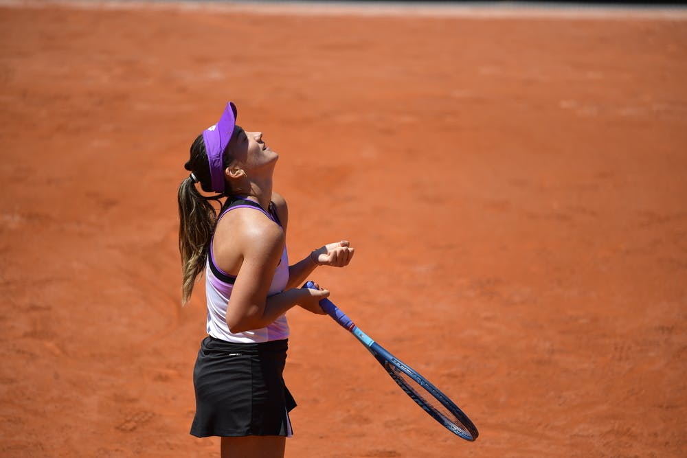 Danka Kovinic, Roland-Garros 2021 first round