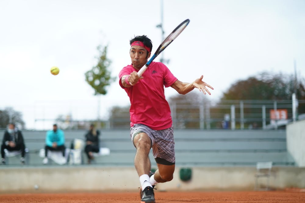 Yasutaka Uchiyama, Roland Garros 2020, first round
