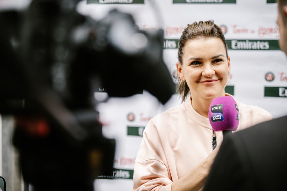 Agnieszka Radwanska, Media Day Trophee Des Legendes, Roland-Garros 2023