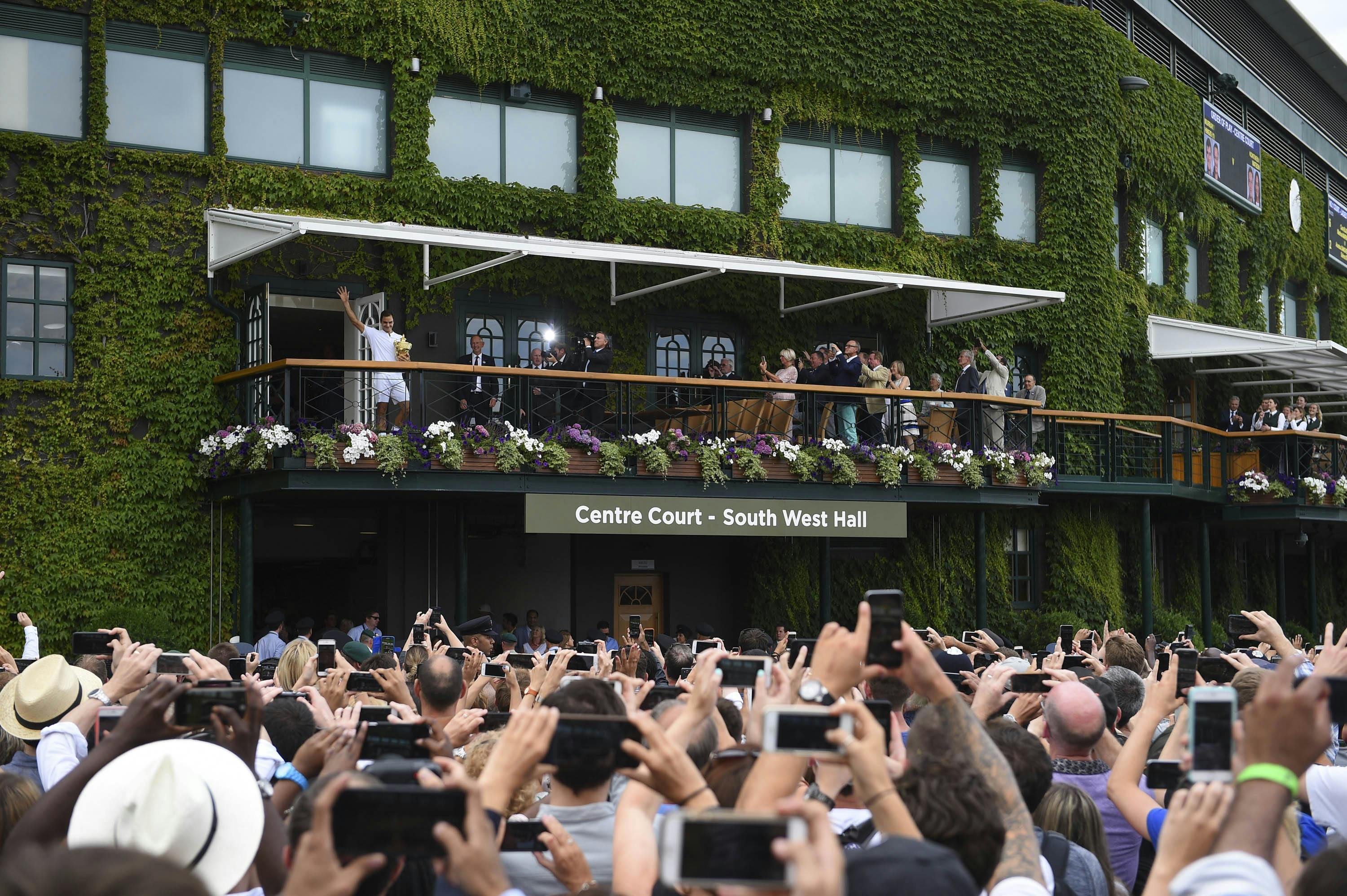 Roger Federer / Wimbledon 2017