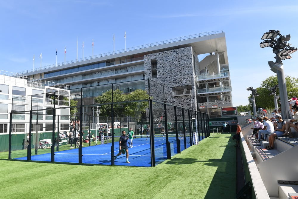 Padel court, Roland-Garros 2021