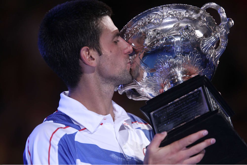 Novak Djokovic, Open d'Australie 2011, remise des prix