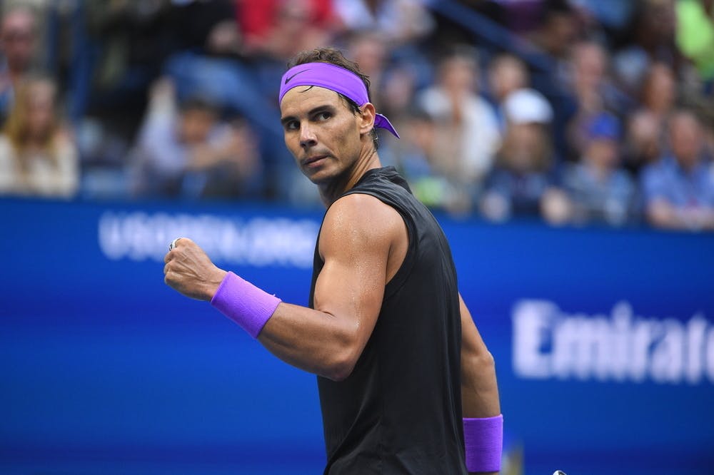 Rafael Nadal en el US Open 2019.
