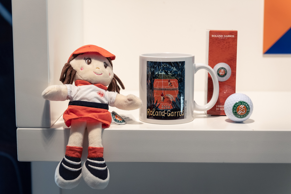 Griffe Roland-Garros, Souvenirs, Cadeaux