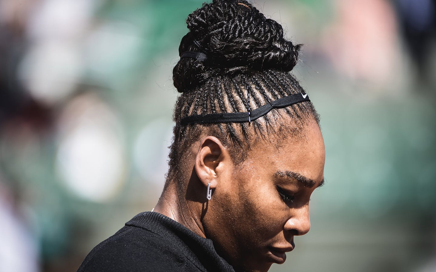 Serena Williams, Roland Garros 2018, Simple Dames, 1er Tour