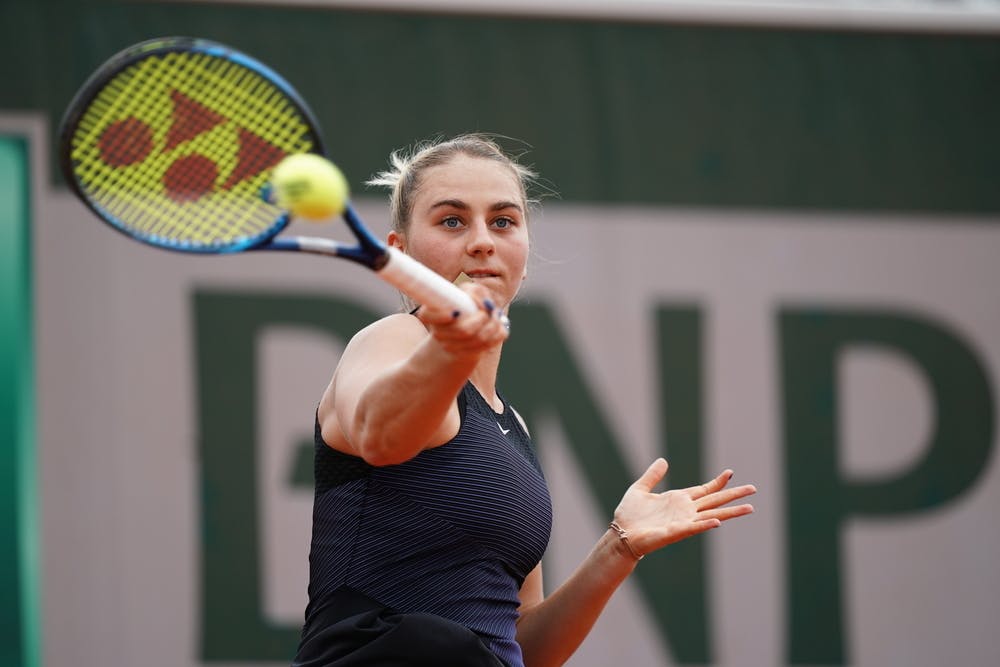 Marta Kostyuk, Roland Garros 2021, third round
