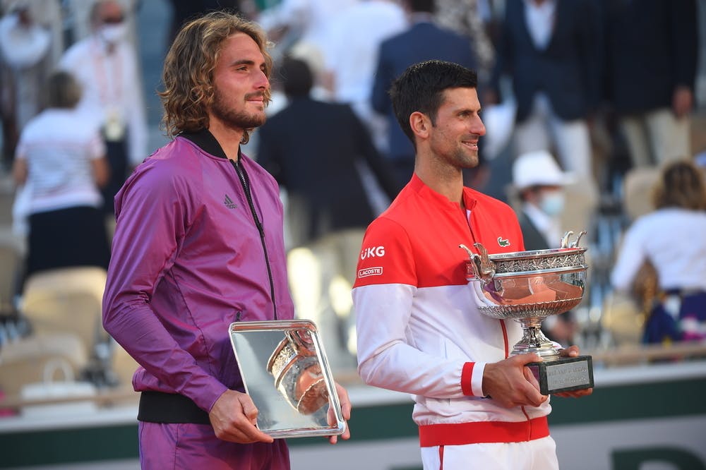 Stefanos Tsitsipas, Novak Djokovic, Roland-Garros 2021, final