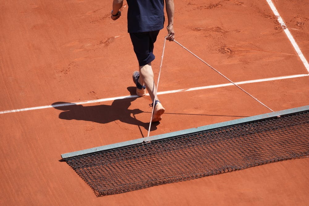 Court maintenance, Roland-Garros 2023