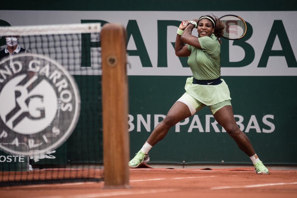 Serena Williams, Roland-Garros 2021, second round