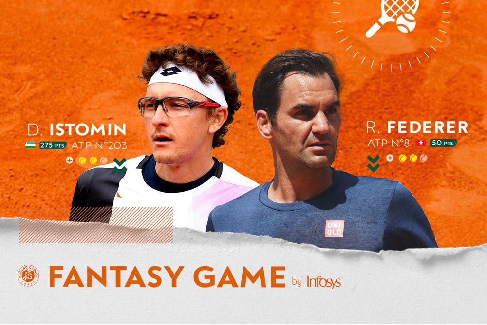 fantasy game Istomin Federer