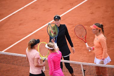 Kristina Mladenovic, Timea Babos, Roland-Garros 2020, demi-finales