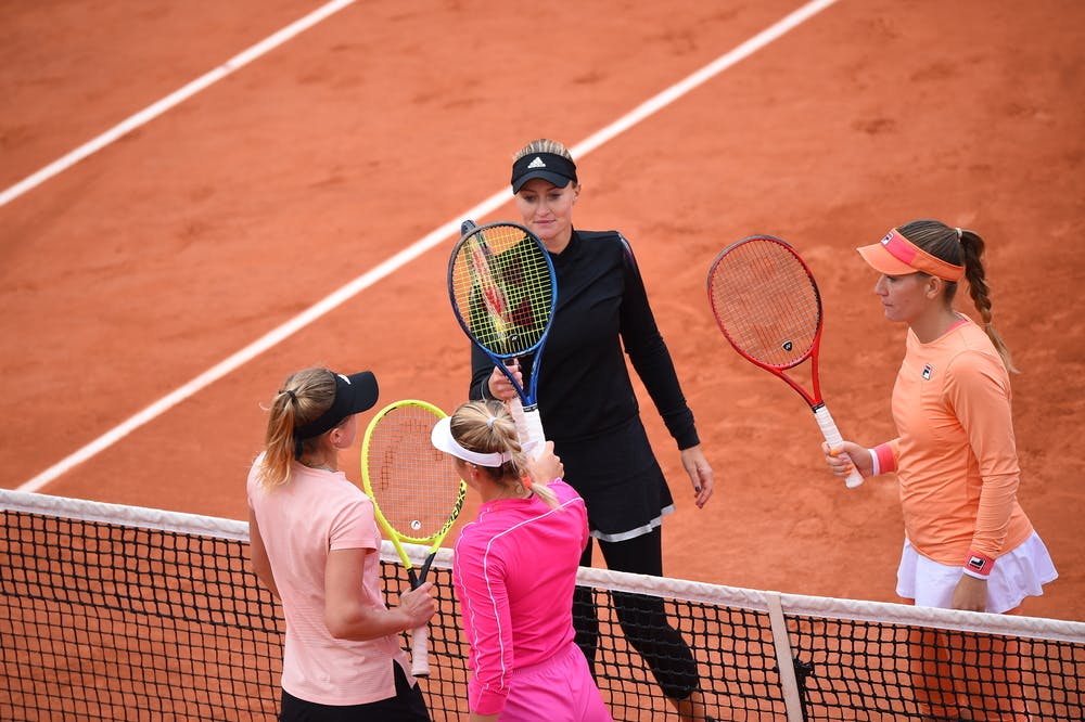 Kristina Mladenovic, Timea Babos, Roland-Garros 2020, demi-finales