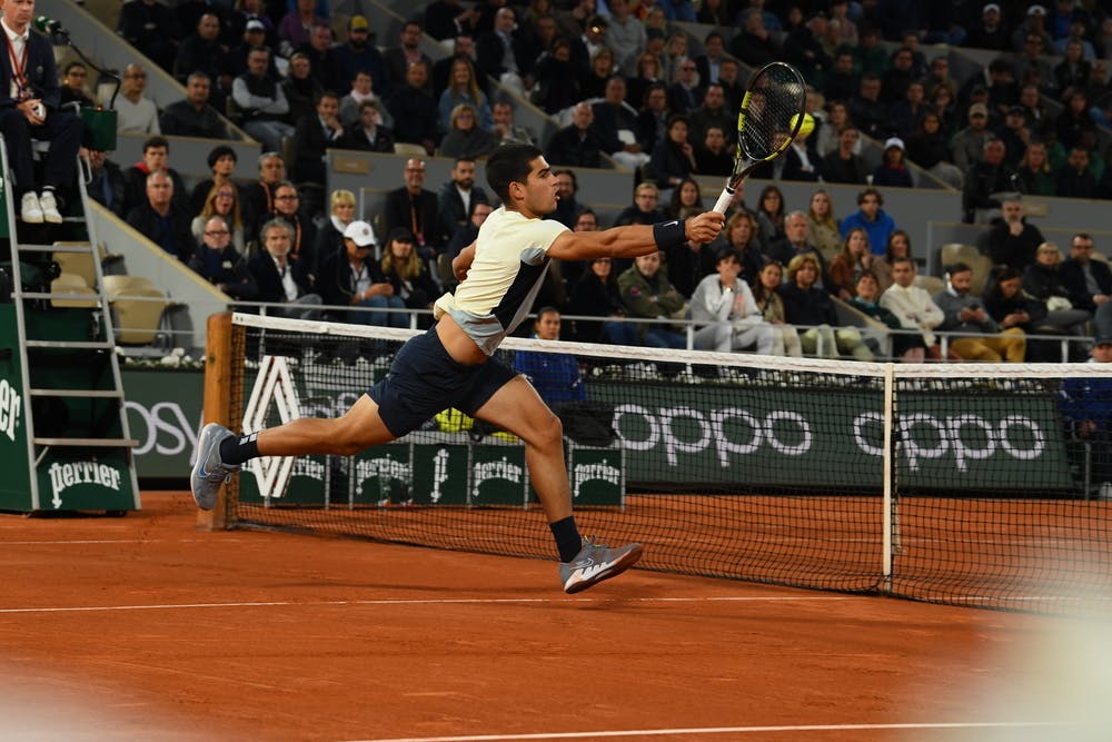 Carlos Alcaraz, huitièmes de finale, Roland-Garros 2022