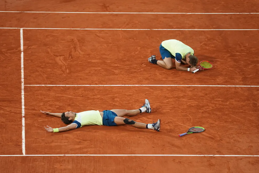 Kevin Krawietz et Andreas Mies, Roland-Garros 2020, Finale Kevin Krawietz et Andreas Mies, Roland-Garros 2020, Finale