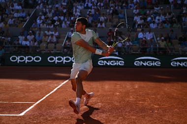 Carlos Alcaraz, huitièmes de finale, Roland-Garros 2023