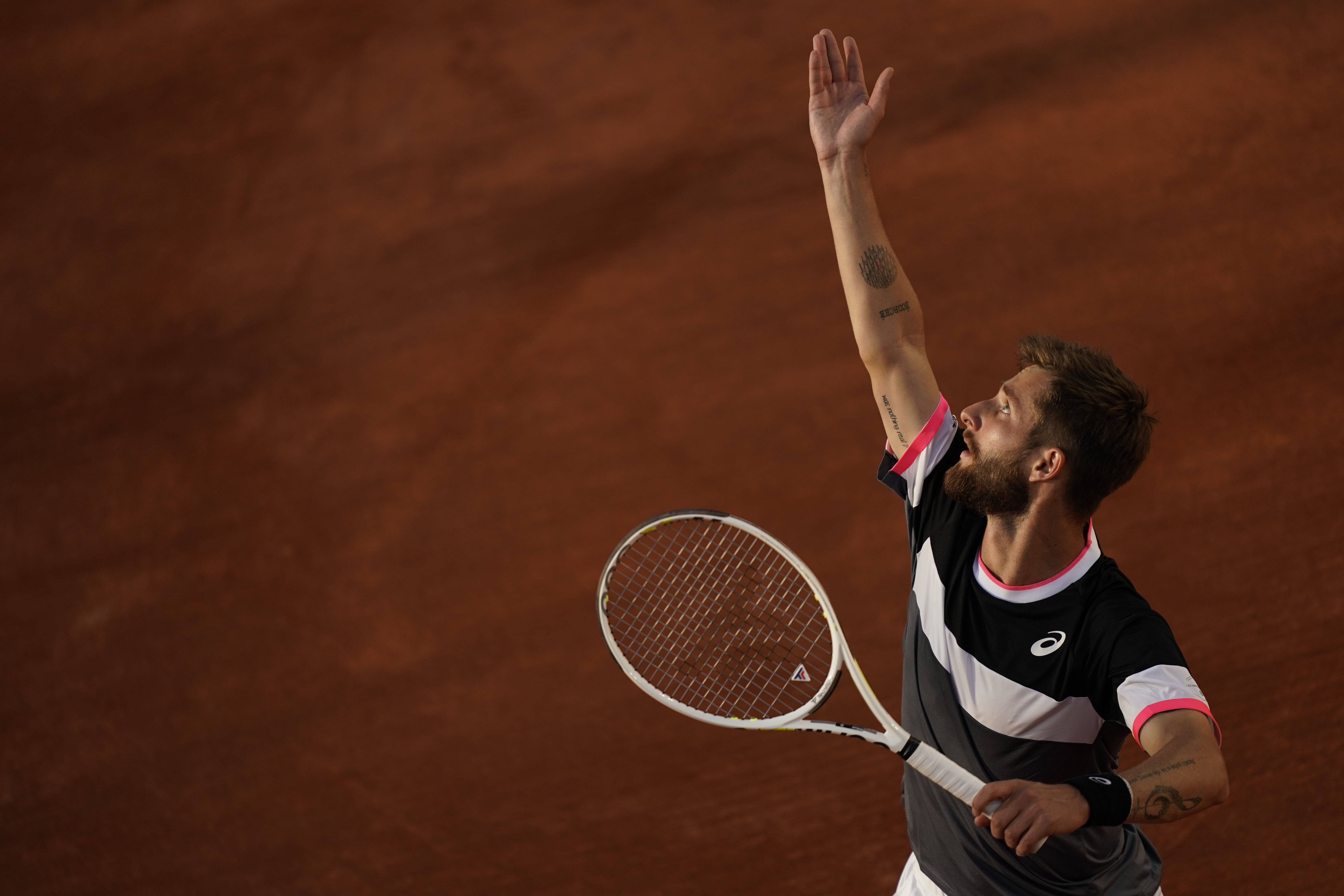 Corentin Moutet, 2e tour, Roland-Garros 2023