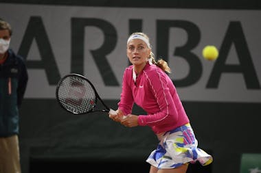 Petra Kvitova, Roland-Garros 2020, 1er tour
