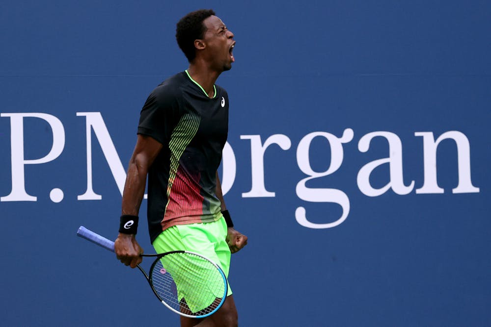 Hear Gaël Monfils roar!