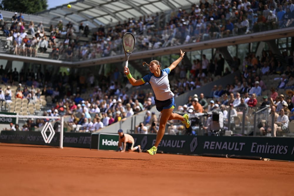 Diane Parry, 1er tour, Roland-Garros 2023 